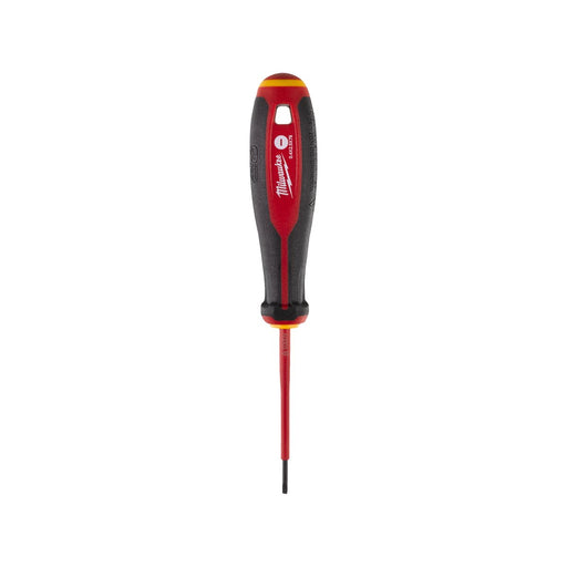 Milwaukee Tri-Lobe VDE Slotted Screwdriver 0.4 x 2.5 x 75mm