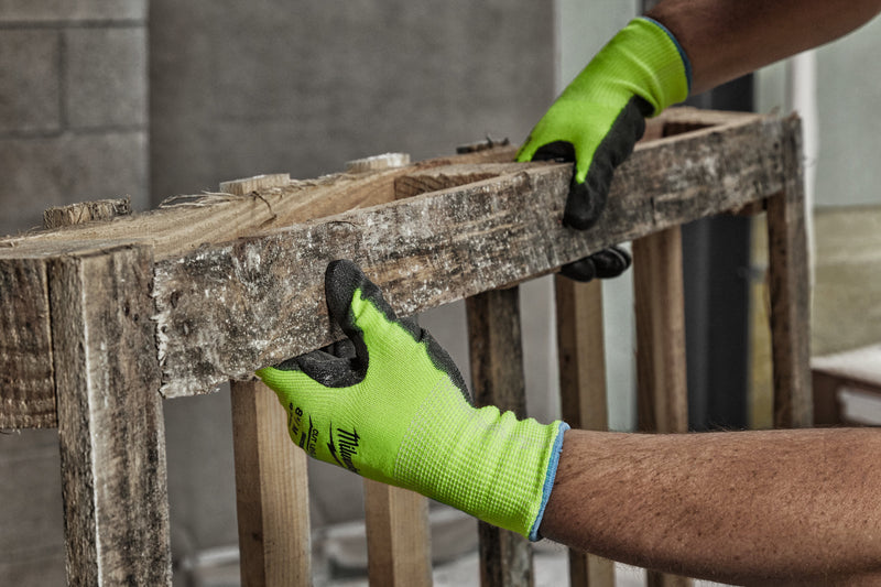 Milwaukee Size 9 (L) Hi-Vis Cut Level B Gloves