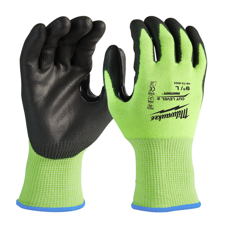 Milwaukee Size 9 (L) Hi-Vis Cut Level B Gloves