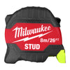 Milwaukee STUD Gen 3 Tape Measure 8m / 26ft