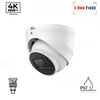 Eagle 4K/8MP Fixed Lens HDCVI IR Turret Camera