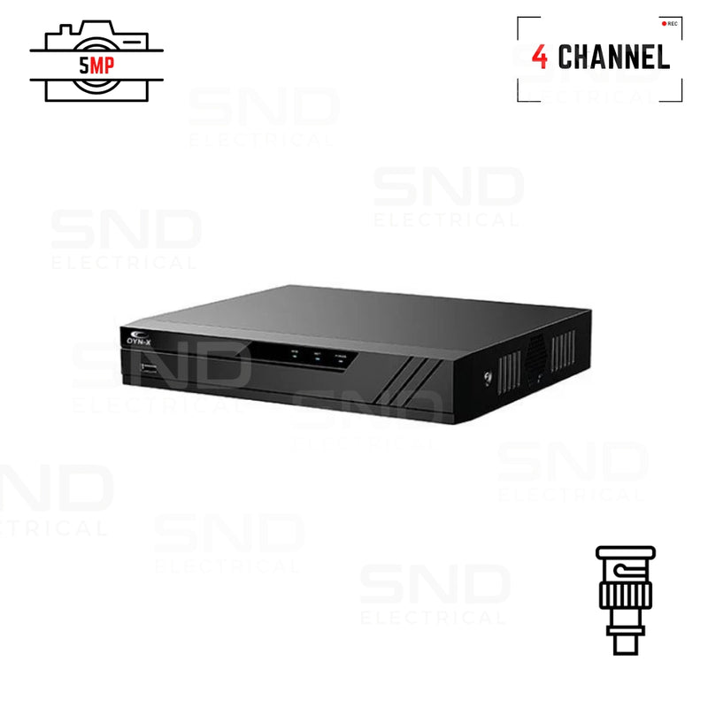 Eagle 4 Channel 5MP Lite Penta-Brid DVR With No Storage or 1TB, 2TB, 4TB or 6TB Hard Drive