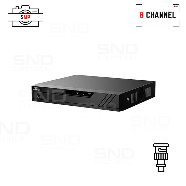 Eagle 8 Channel 5MP Lite Penta-Brid DVR With No Storage