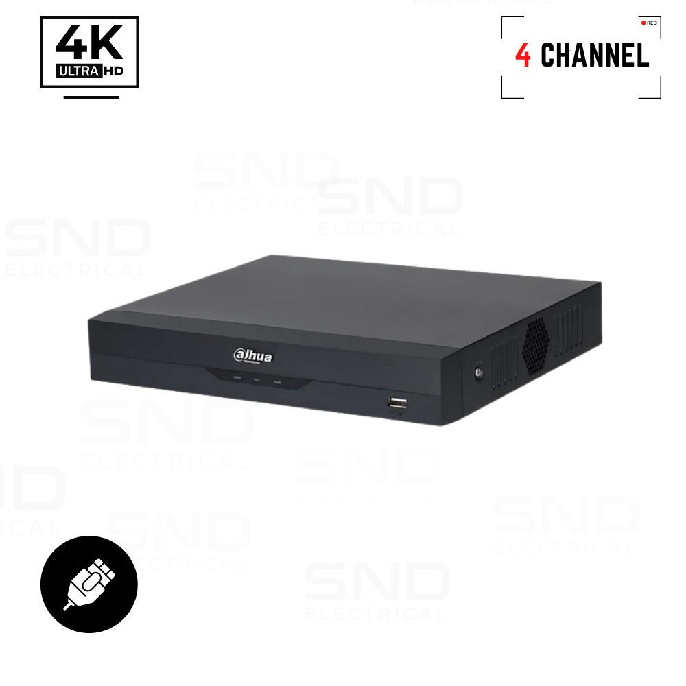 Dahua 4 Channel WizSense NVR with AI Detection DHI-NVR2104HS-P-I2