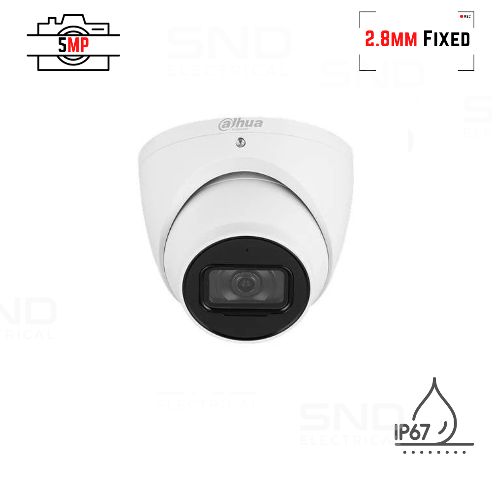 Dahua 5MP WizSense 50m IR Eyeball IP Camera – DH-IPC-HDW3541EM-S-S2