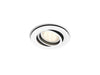 Philips Milliskin White Ambiance Round Spotlight - Silver 1x5W