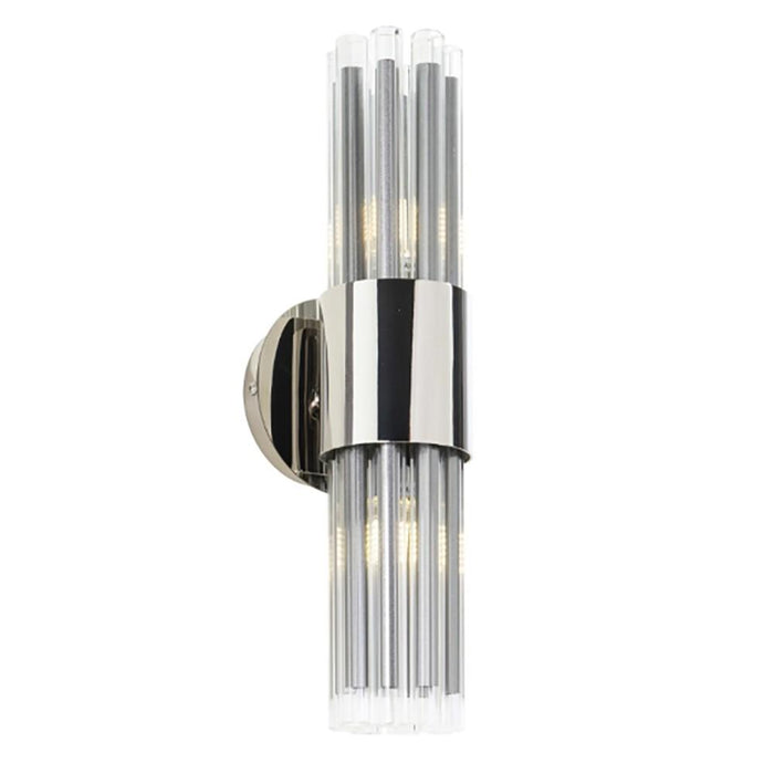 Column Nickel Wall Light