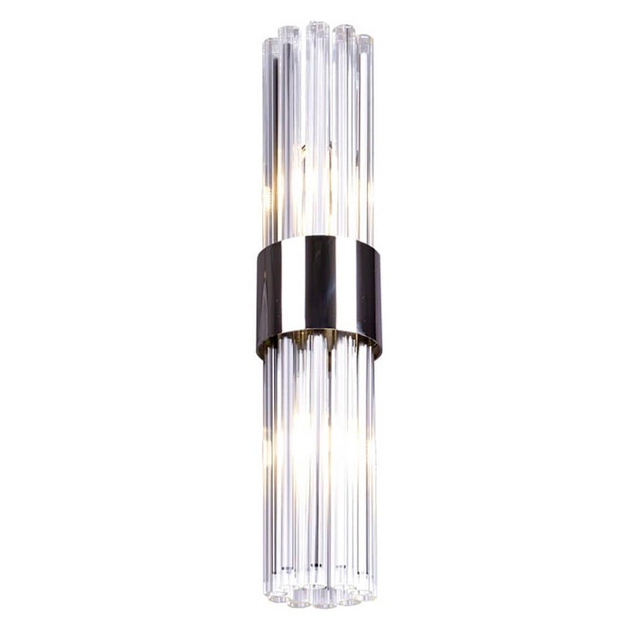 Column Nickel Wall Light