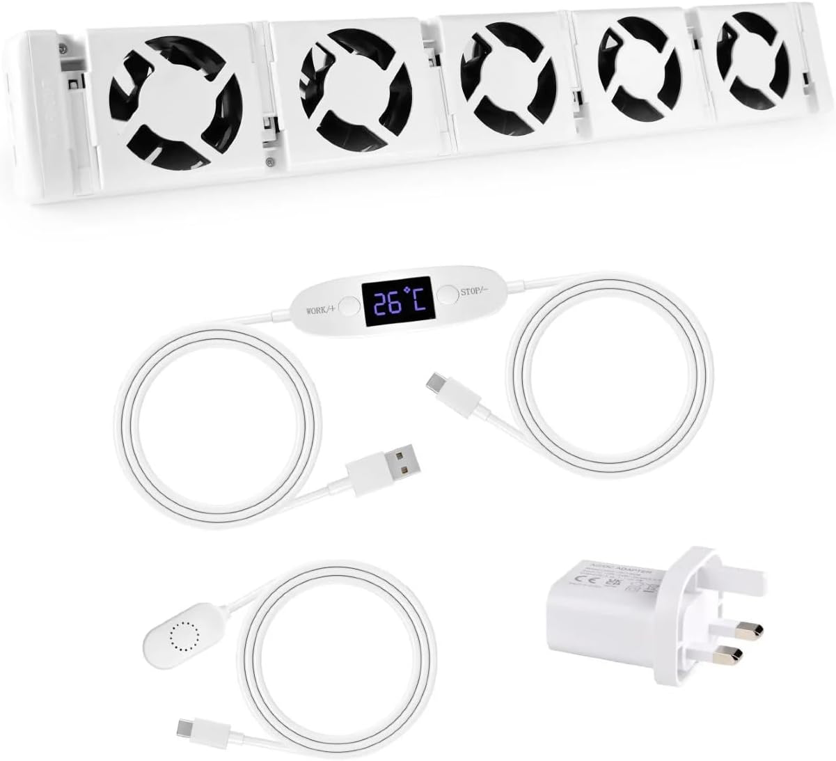 Radboost Radiator Booster Fan – Energy Saving Single Pack