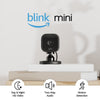 Blink Mini | Indoor plug-in pet security camera, 1080p HD - Black