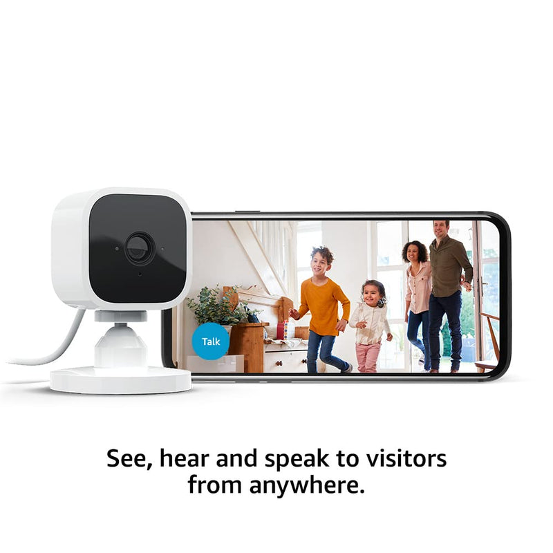 Blink Mini - 2Pack | Indoor plug-in pet security camera, 1080p HD - Black *