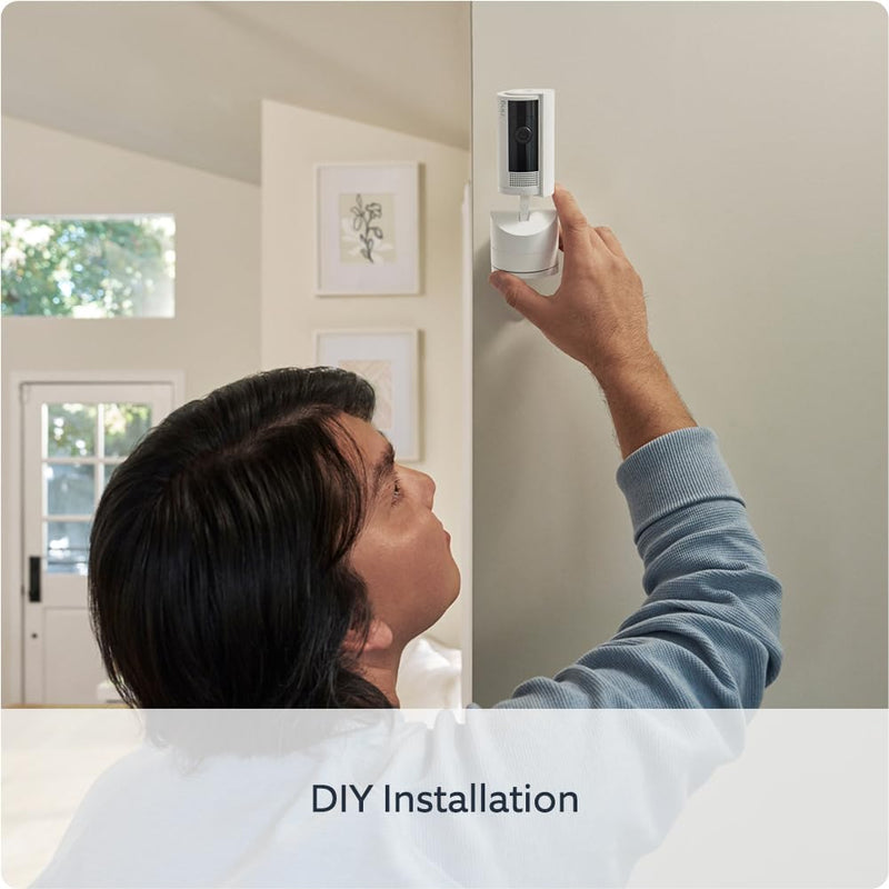Ring All New Pan & Tilt Indoor Camera - White