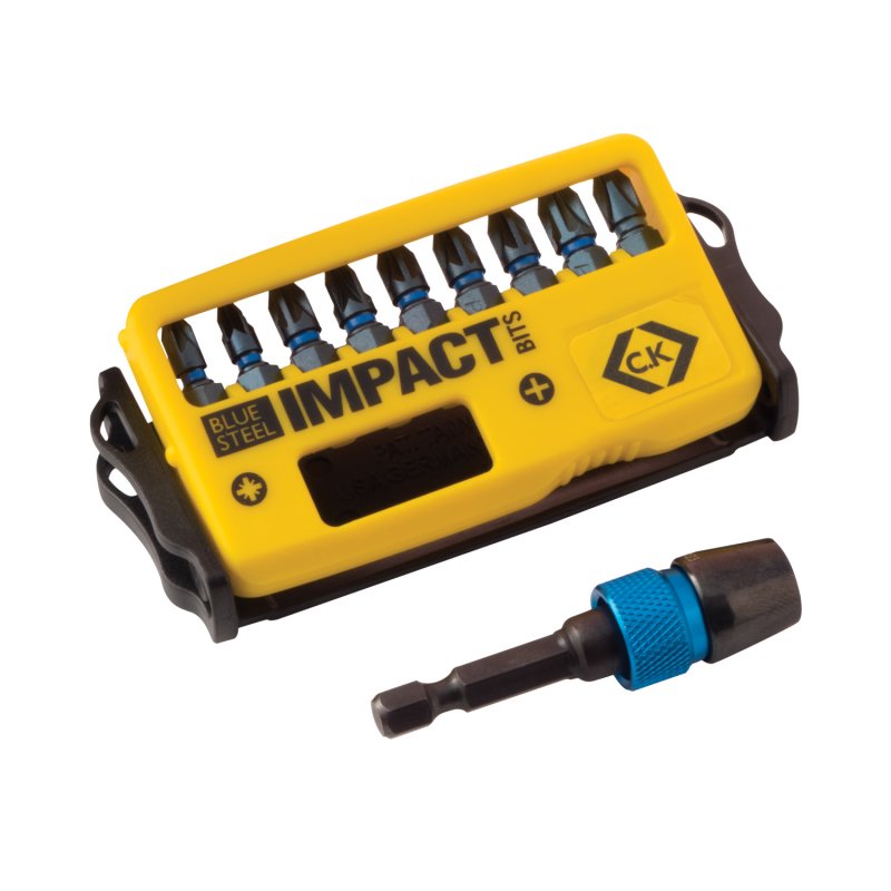 CK Tools T4510 Blue Steel Mixed PZ Bit Set of 10