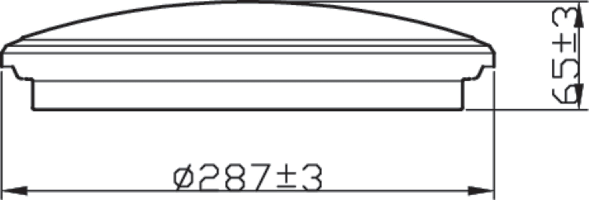 Philips Spray CL260 Recessed  12W 27K Ceiling Light IP44