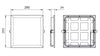 Projectline Panel 60x60cm 3200lm 4000K Natural White Light