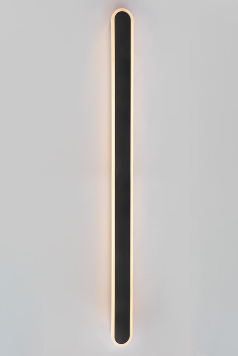 Linear RO 120 cm  24w Integrated CCT LED Outdoor Wall Light - Black
