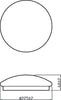 Philips Moire CL200 Comfortable LED 17W 2700K Ceiling Light White