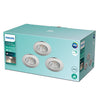 Philips SL261 Dive LED Recessed Spotlight 5.5W 27K White - 3 Pack