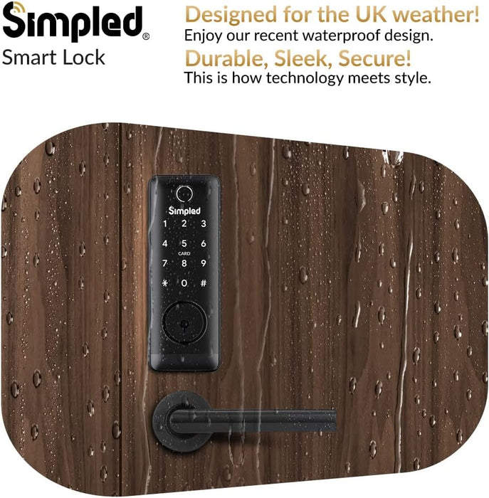 Simpled UF-SP Smart Handle-Free Lock