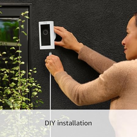 Ring Stick Up Cam Pro Plug In - White