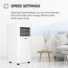 Devola DVAC09CW Portable Air Conditioner with WiFi – 9,000 BTU, 4-in-1 Cooling, Dehumidifier & Fan, White