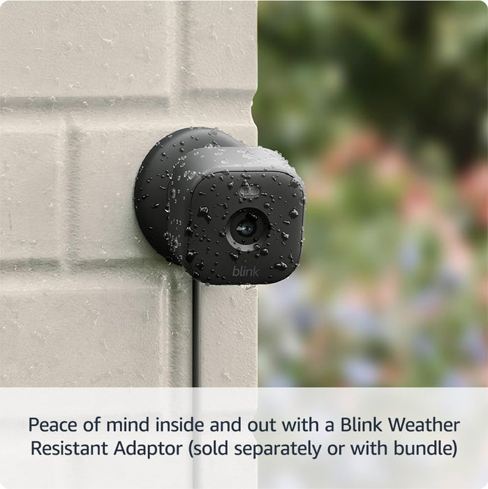 Blink Mini - 2Pack | Indoor plug-in pet security camera, 1080p HD - Black *