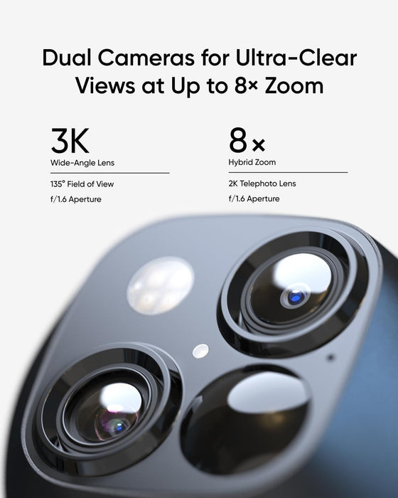 Eufy 3K Dual SoloCam S340 PTZ Camera