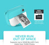 myFirst Camera Instant Print Camera, Insta 2 w/ Thermal Paper Refills - Blue, 12MP