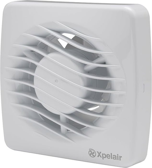 Xpelair DX100T 100mm 4" Single Speed Fan with Timer 90841AW