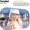 Simpled SF-SP Slim Series Smart Lock (Matt Black)