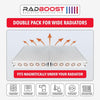 Radboost Radiator Booster Fan – Energy Saving Single Pack