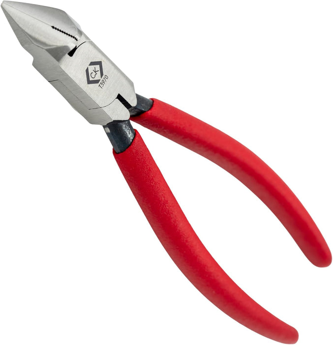 CK T3970 Flush Cutting Cable Tie Installation Snips Pliers