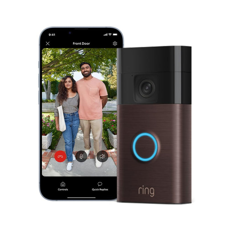 Ring New Battery Video Doorbell (Gen 3) with Chime Pro - BUNDLE
