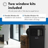Devola DVAC09CB Portable Air Conditioner with WiFi – 9,000 BTU, 4-in-1 Cooling, Dehumidifier & Fan, Black