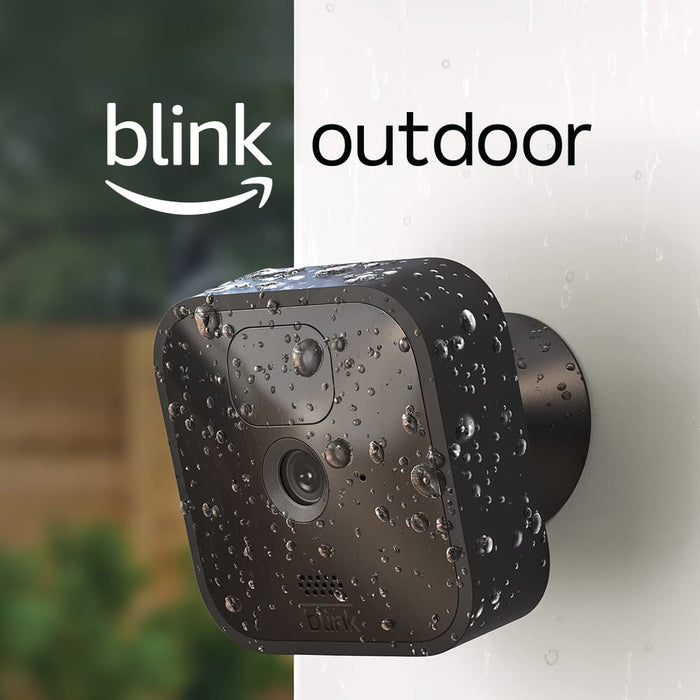 Blink Outdoor Wireless Camera Black (2 Set) and Sync Module