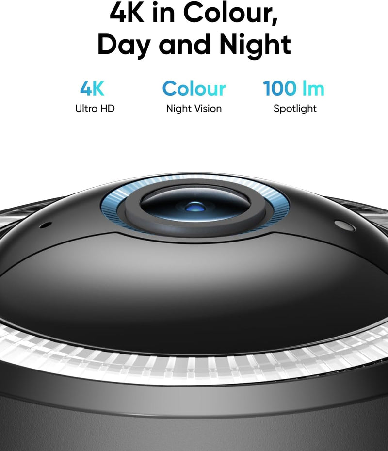 Eufy 4G LTE Cam S330 Solar Powered 4K UHD Pan & Tilt Camera