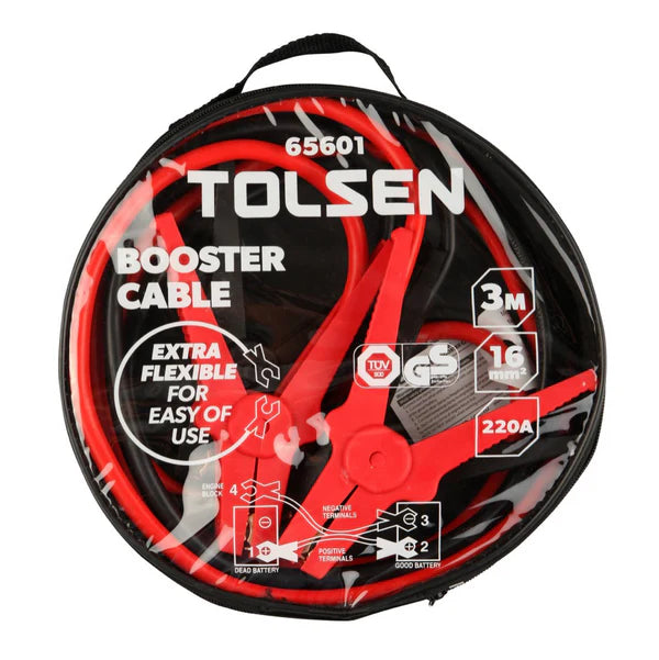 Tolsen Booster Cable 220A