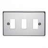 Crabtree 18 Gang Flush Grid Cover Plate