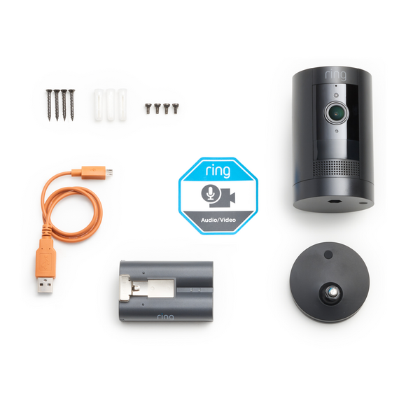 Ring Outdoor Camera Plus (Battery) | 2K Black