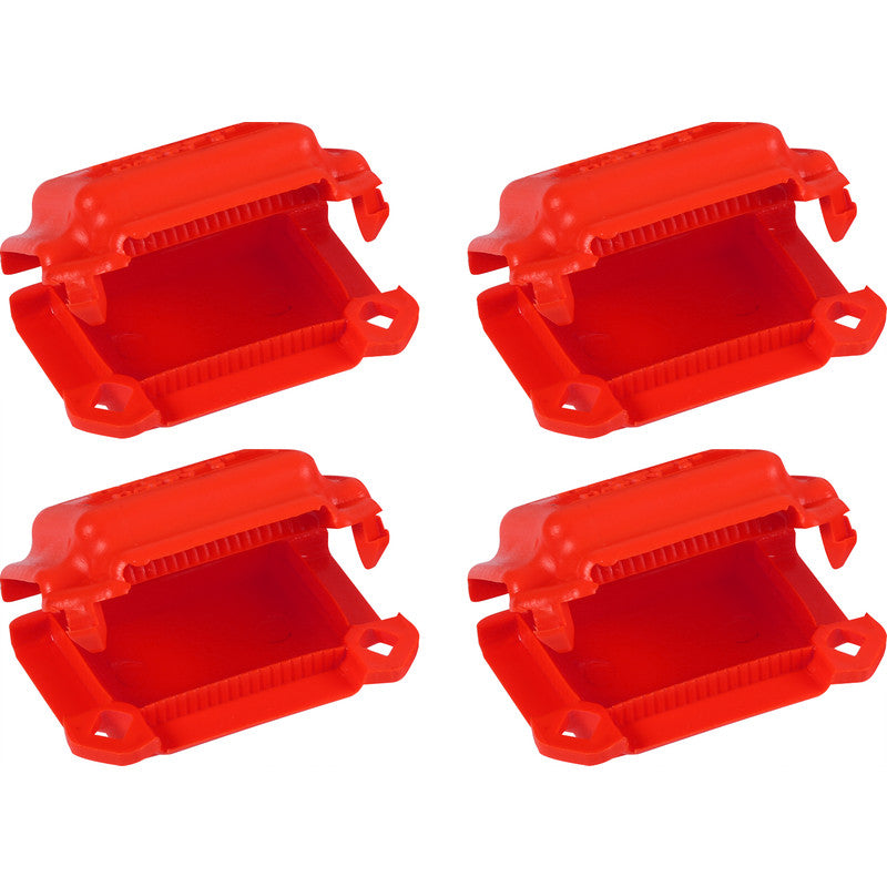 Raytech Gel Box Line Clear Junction Boxes with Gel Membrane, 41x28x19mm (LxWxH) - Pack of 4