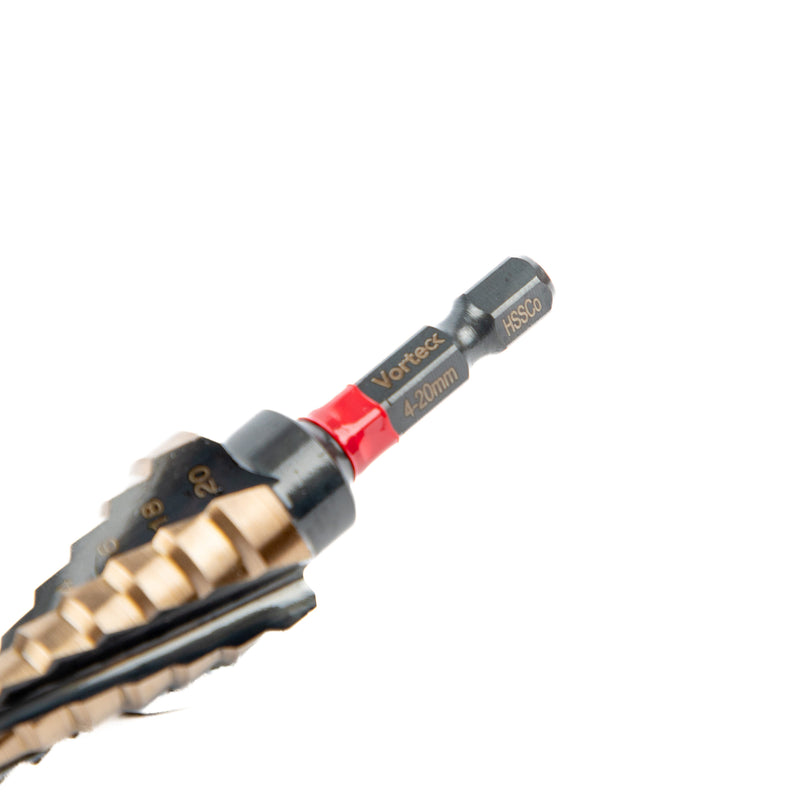 CK T3016 4-20 Vorteck HSS Cobalt Multi Step Drill 4-20mm