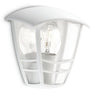 Philips Creek 1x60W 230V Up Outdoor Wall Lantern Black