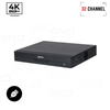 Dahua 32 Channel WizSense NVR with AI Detection DHI-NVR5432-16P-EI