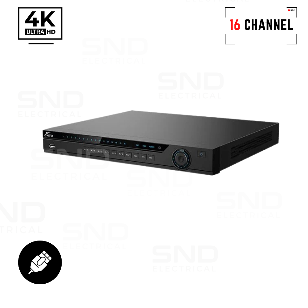 Eagle 16 Channel 4K CCTV Compact 1U NVR