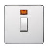Crabtree Platinum 7011-3PB 20A DP Switch Brass