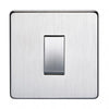 Crabtree Platinum 7015-BKN 45A DP Switch Black Nickel