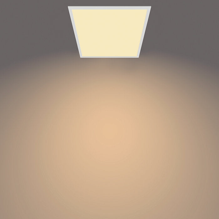 Philips CL560 Functional Ceiling Light, Square Panel 12W 40K  - White