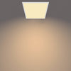 Philips CL560 Functional Ceiling Light, Square Panel 12W 40K  - White