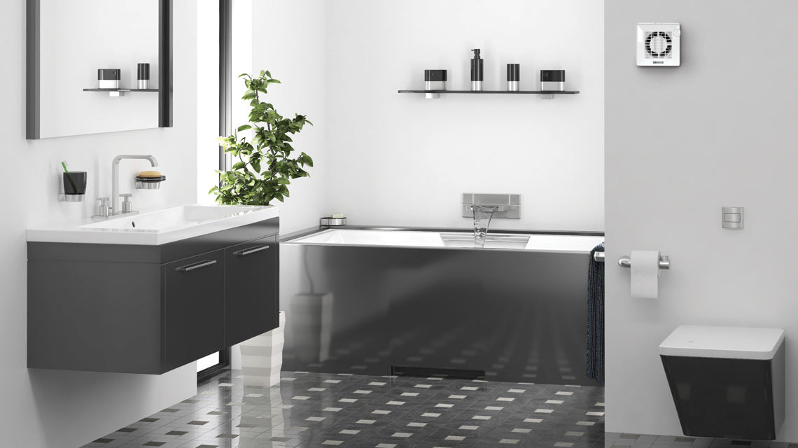 Vortice M100/4" Pullcord 11641 Extractor Fan for Bathrooms Pullcord