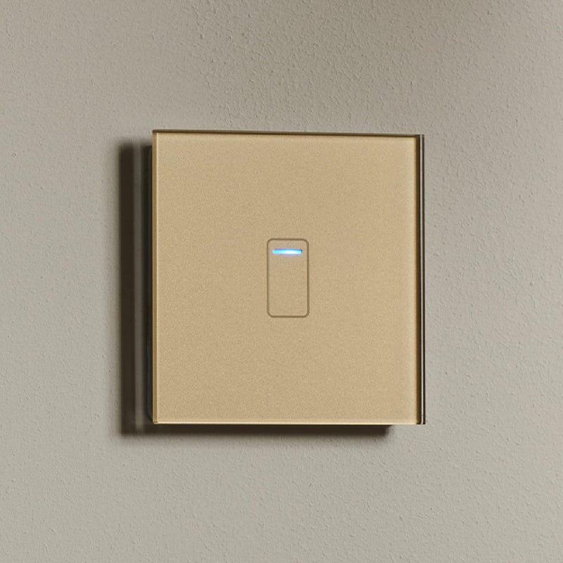 Retrotouch Crystal  Touch Switch 240v 1G 2W Brass